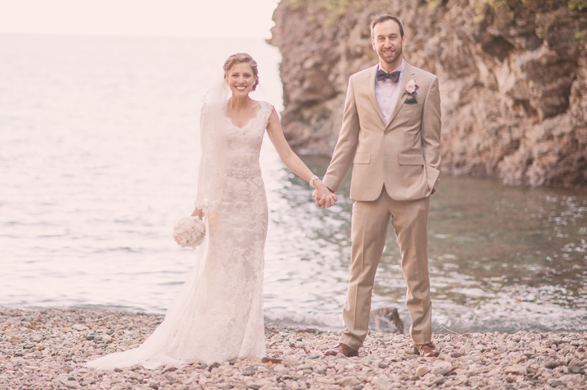 Bridal photo of a Nashville couple in a wedding dress and tuxedo
